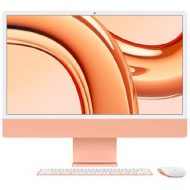 Apple iMac 24" Retina 4,5K, M3 (8C CPU, 10C GPU, 2023), 16 ГБ, 512 ГБ SSD, Orange, Оранжевый, Z19R0001T