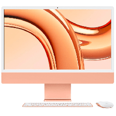  Apple iMac 24" Retina 4,5K, M3 (8C CPU, 8C GPU, 2023), 8 ГБ, 256 ГБ SSD, Pink, Розовый, MQRD3