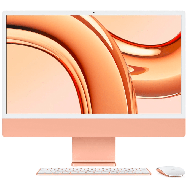 Apple iMac 24" Retina 4,5K, M3 (8C CPU, 10C GPU, 2023), 16 ГБ, 1 ТБ SSD, Orange, Оранжевый, Z19R0001T