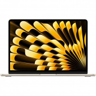 Apple MacBook Air 15" (M4, 10C CPU/10C GPU, 2025), 16 ГБ, 512 ГБ SSD, сияющая звезда, Starlight, MW1K3