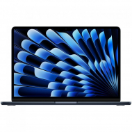 Apple MacBook Air 15" (M3, 8C CPU/10C GPU, 2024), 8 ГБ, 512 ГБ SSD, Midnight, полуночный черный, MRYV3