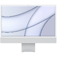 Apple iMac 24" Retina 4,5K, M3. (8C CPU, 8C GPU, 2023), 8 ГБ, 256 ГБ SSD, Silver, Серебристый, MQR93
