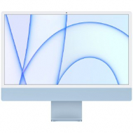 Apple iMac 24" Retina 4,5K, M3 (8C CPU, 10C GPU, 2023), 8 ГБ, 512 ГБ SSD, Blue, Синий, MQRR3